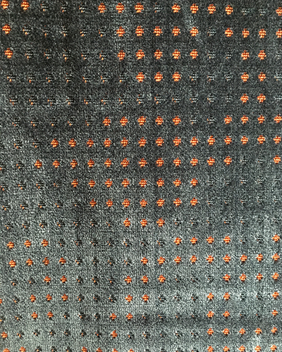 tissu-casal-velours-bleu-orange-claire-de-redon-tapissier-decorateur-montauban