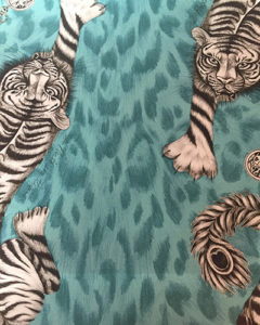 tissu-tigre-bleu-clarkeandclarke-tapissier-decorateur-montauban-claire-de-redon